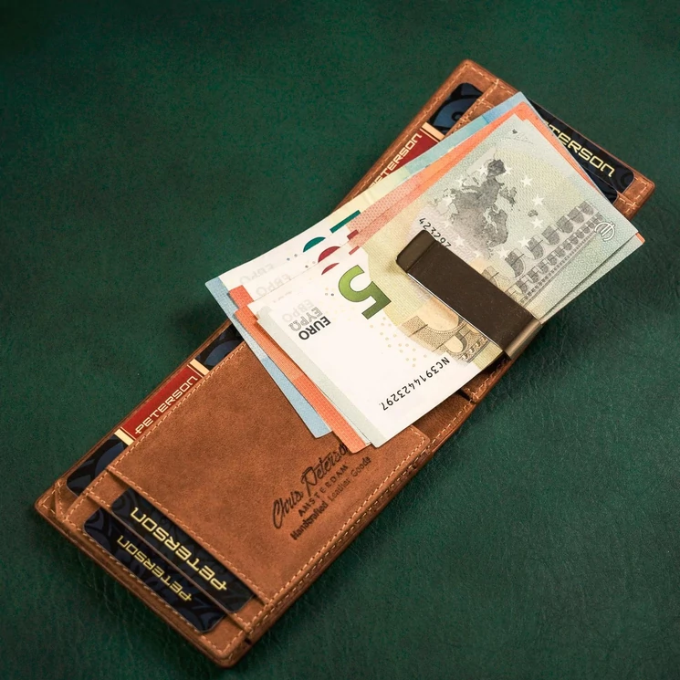 Peterson Valódi bőr Pénztárca