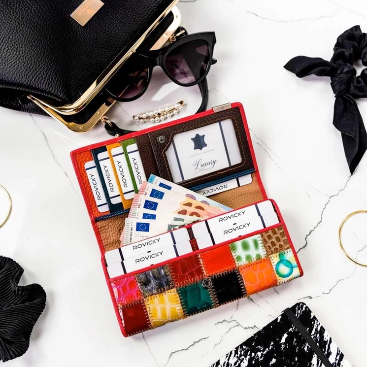 Lorenti Valódi bőr Pénztárca