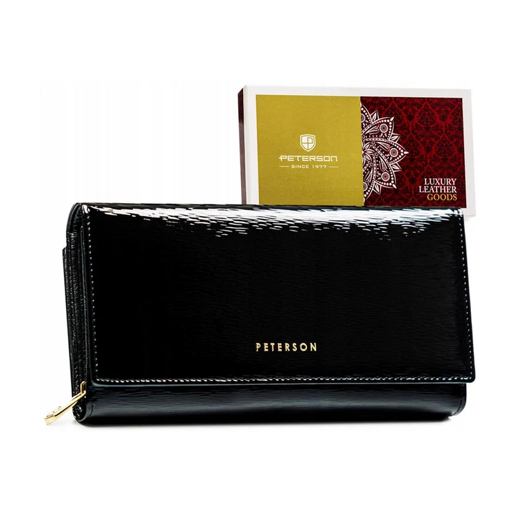 Peterson Valódi bőr Pénztárca