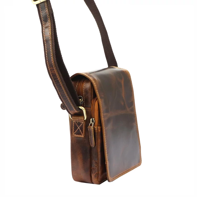 Wild Valódi bőr Válltáska