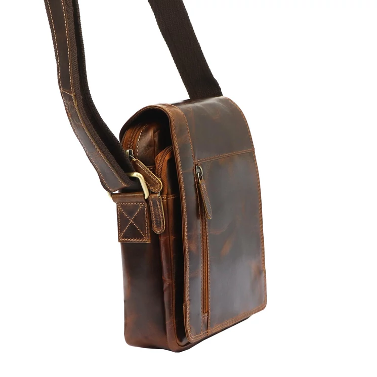 Wild Valódi bőr Válltáska