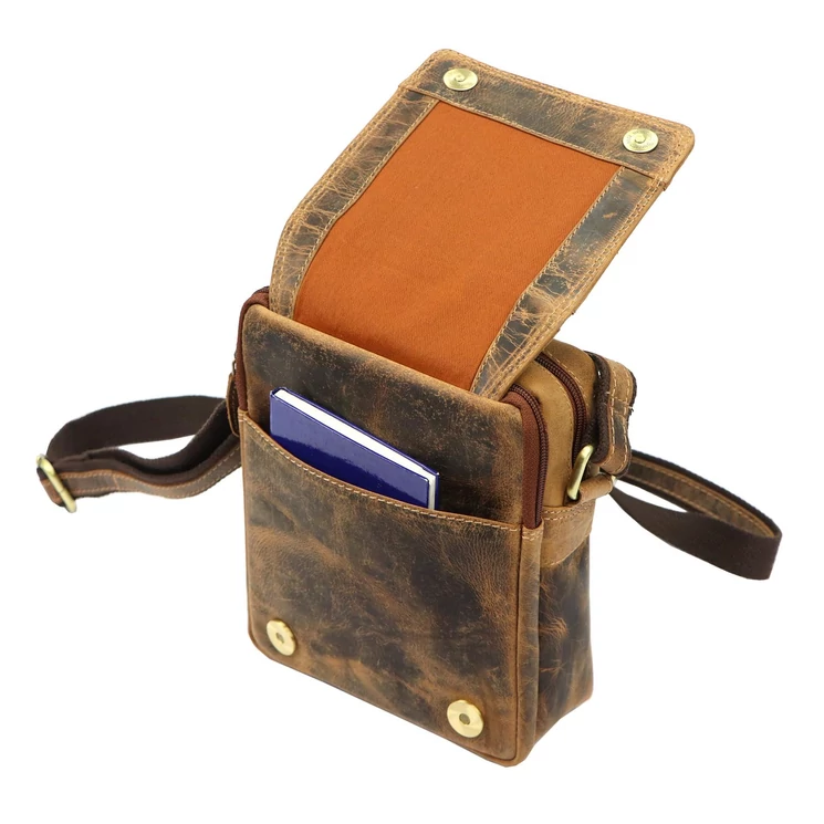 Wild Valódi bőr Válltáska