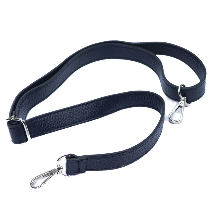 Valódi bőr vállpánt táskához kék