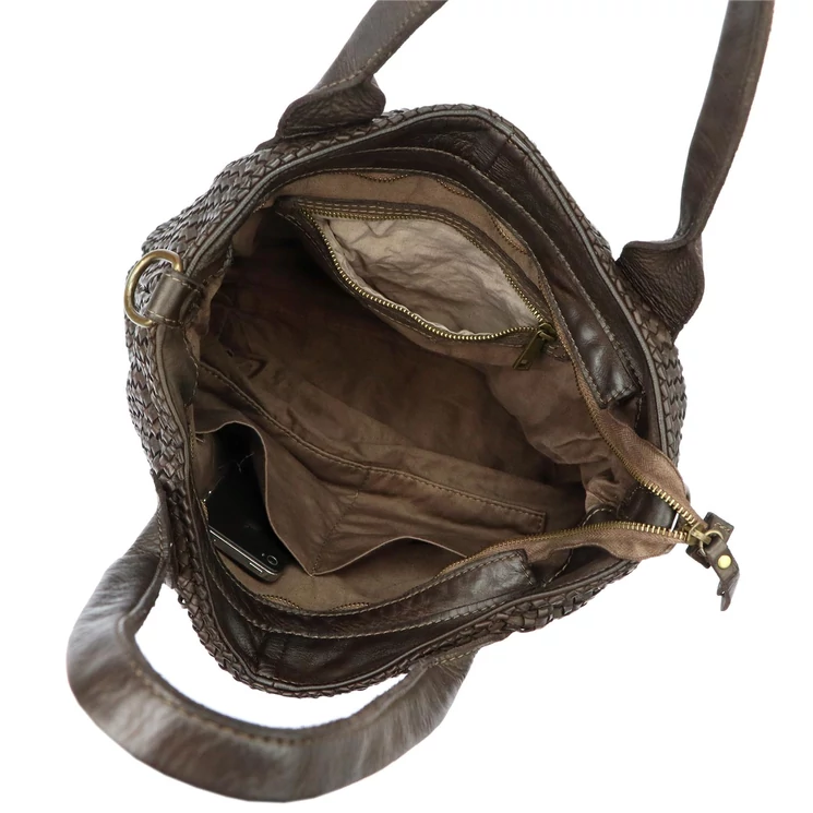 VS Valódi bőr női táska