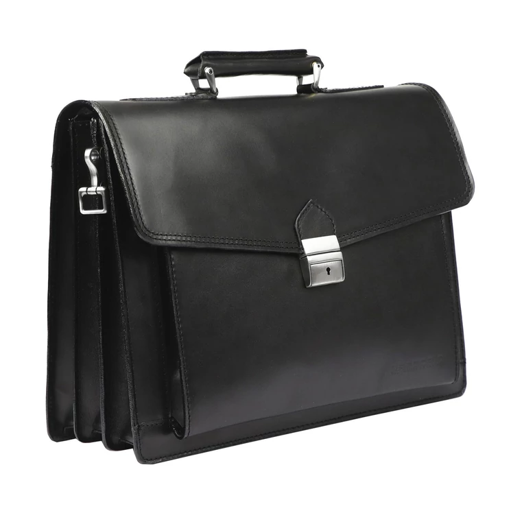 Gregorio Valódi bőr Aktatáska