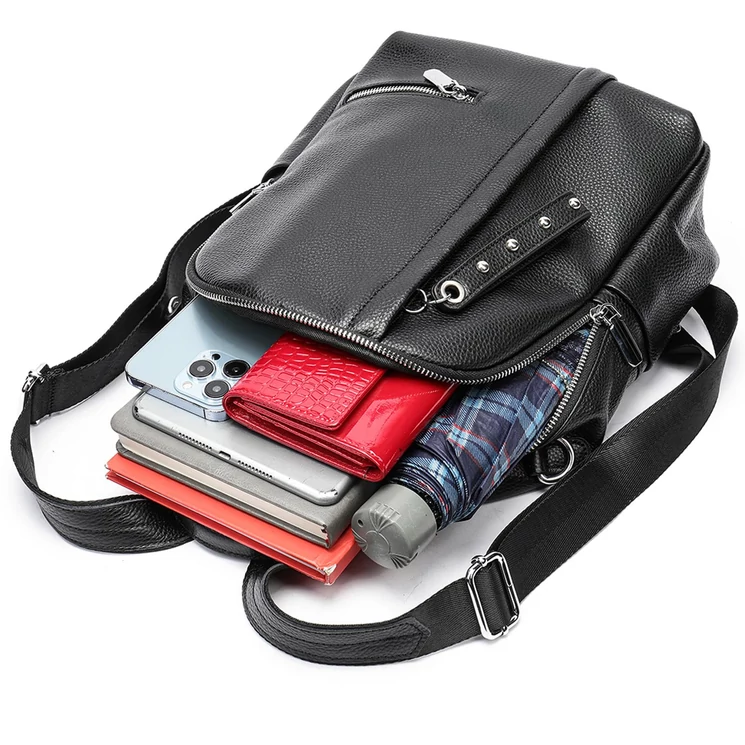 Gregorio Valódi bőr Hátizsák