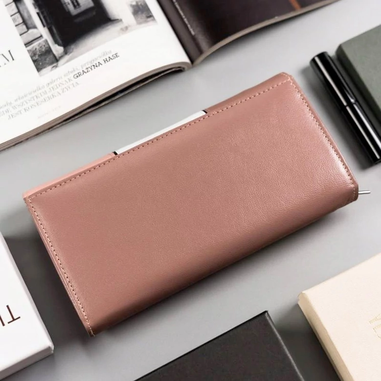 Peterson Valódi bőr Pénztárca