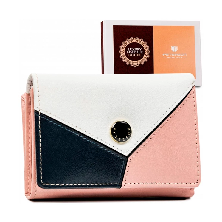 Peterson Valódi bőr Pénztárca