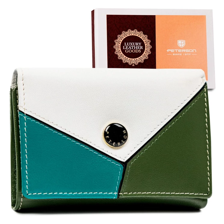 Peterson Valódi bőr Pénztárca