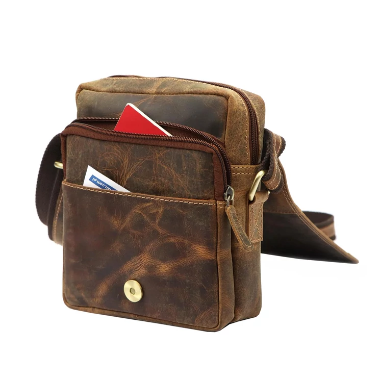 Wild Valódi bőr Válltáska