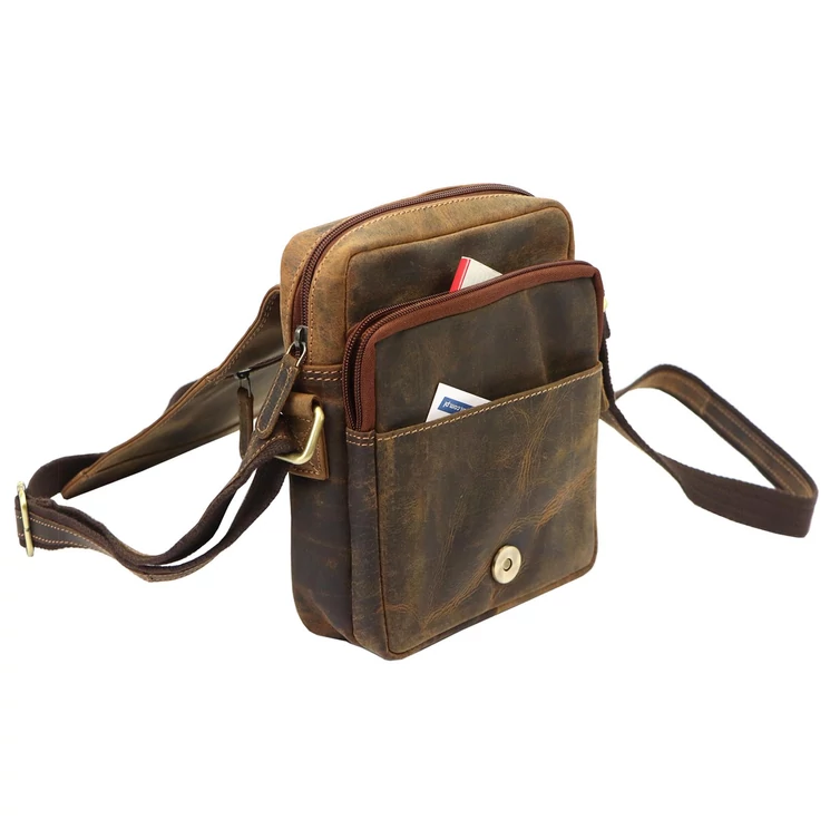 Wild Valódi bőr Válltáska