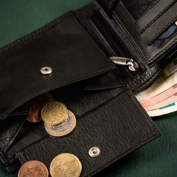 Peterson Valódi bőr Pénztárca