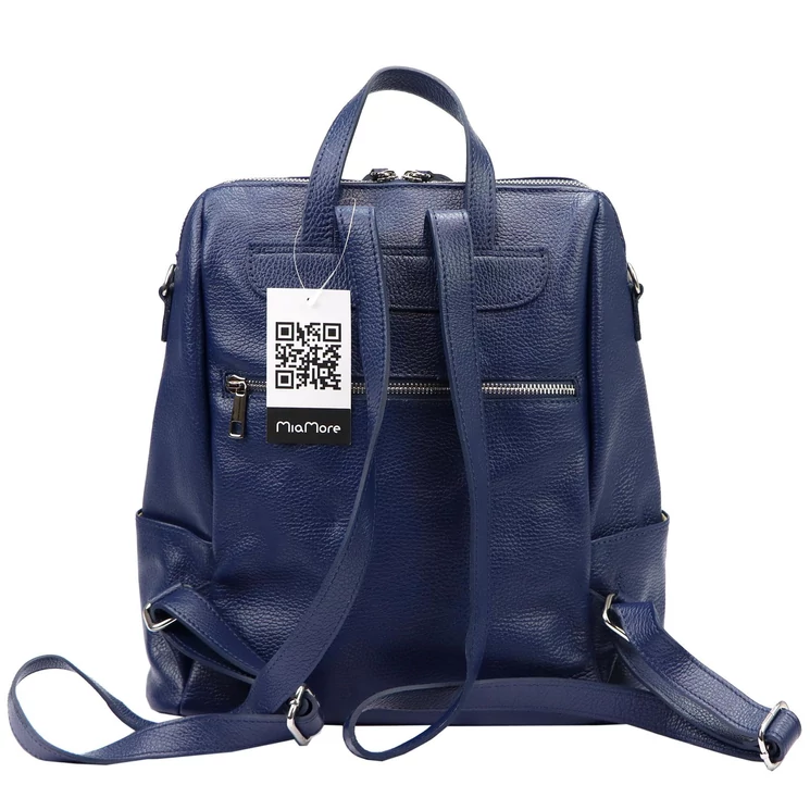 MiaMore Valódi bőr Hátizsák