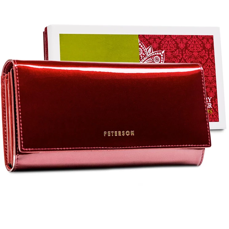 Peterson Valódi bőr Pénztárca