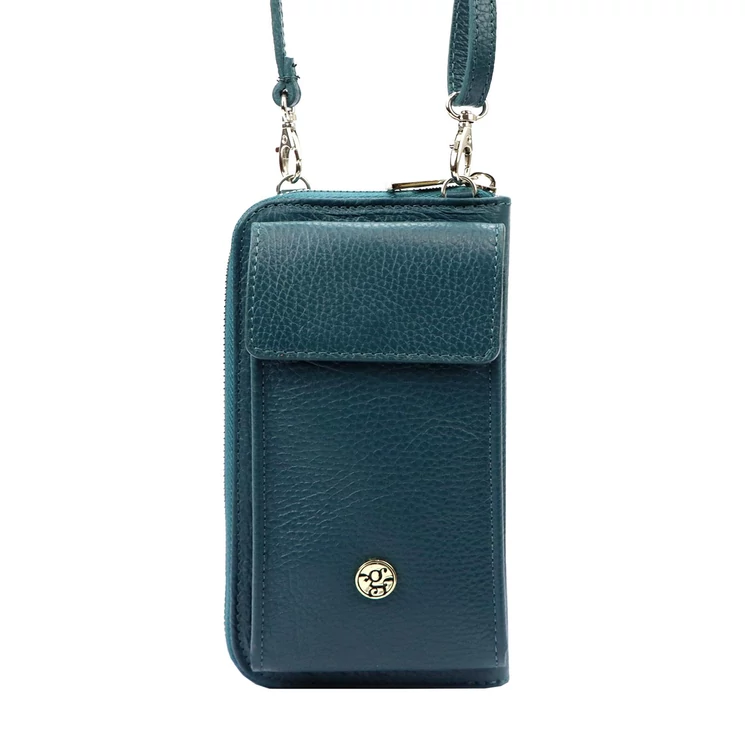 Gregorio Valódi bőr női mobiltartó kistáska