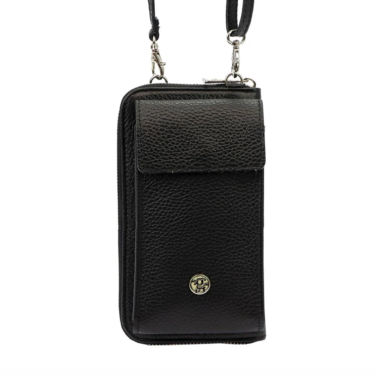 Gregorio Valódi bőr női mobiltartó kistáska