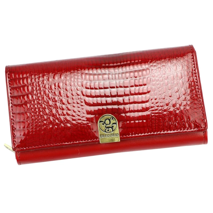 Piros női pénztárca