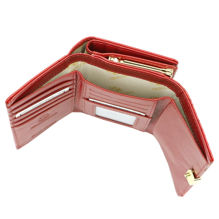 Piros lakk Pénztárca