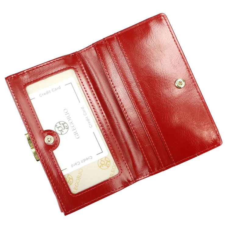 Piros lakk Pénztárca