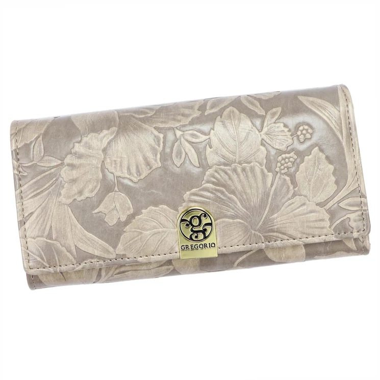 Mintás  Pénztárca bézs színben