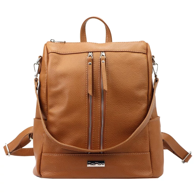 MiaMore Valódi bőr Hátizsák