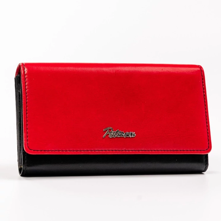 Peterson Valódi bőr Pénztárca