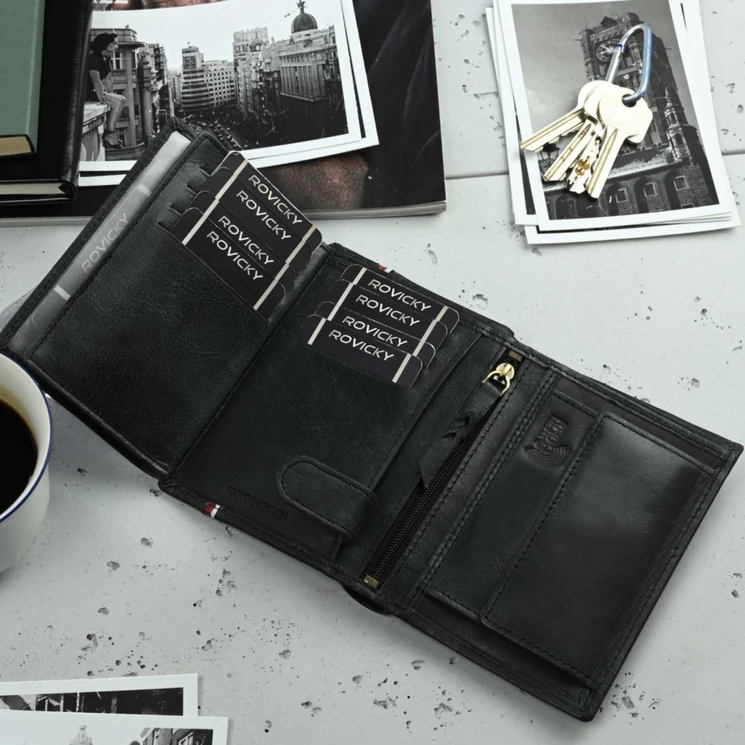 Wild Valódi bőr Pénztárca