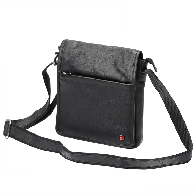 Albatross Valódi bőr Férfi Válltáska