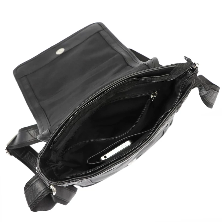 Albatross Valódi bőr Férfi Válltáska