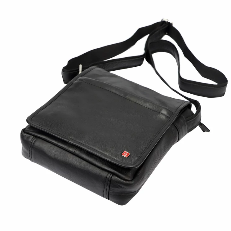 Albatross Valódi bőr Férfi Válltáska