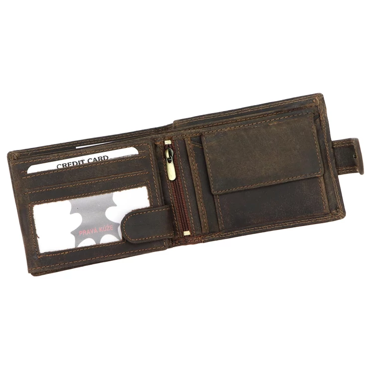 Wild Valódi bőr Pénztárca