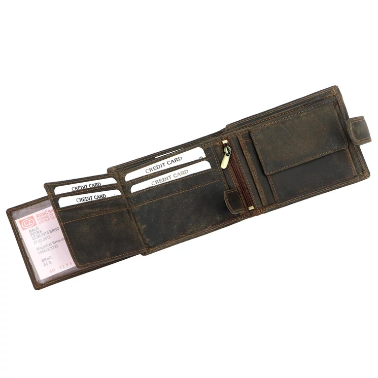 Wild Valódi bőr Pénztárca