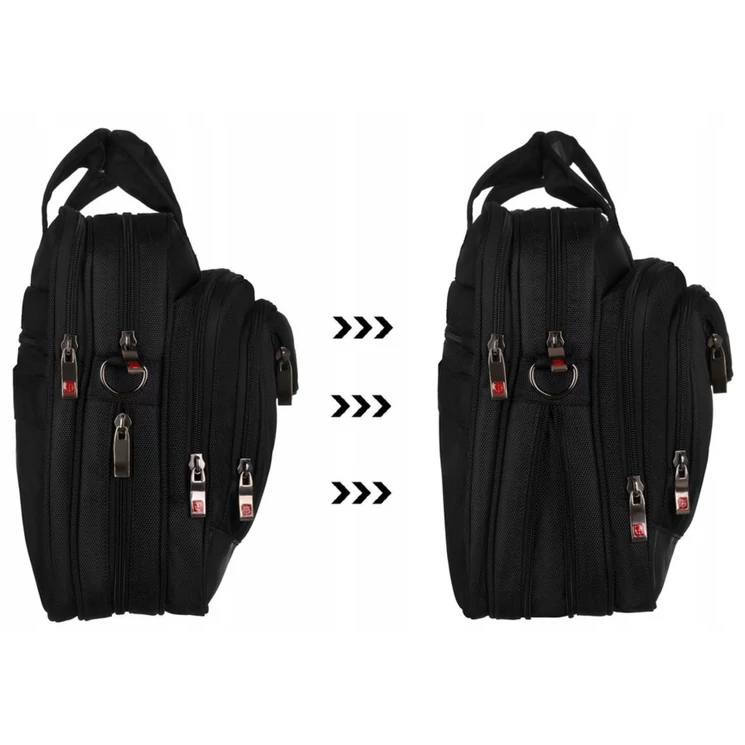 Bővíthető laptoptartó aktatáska