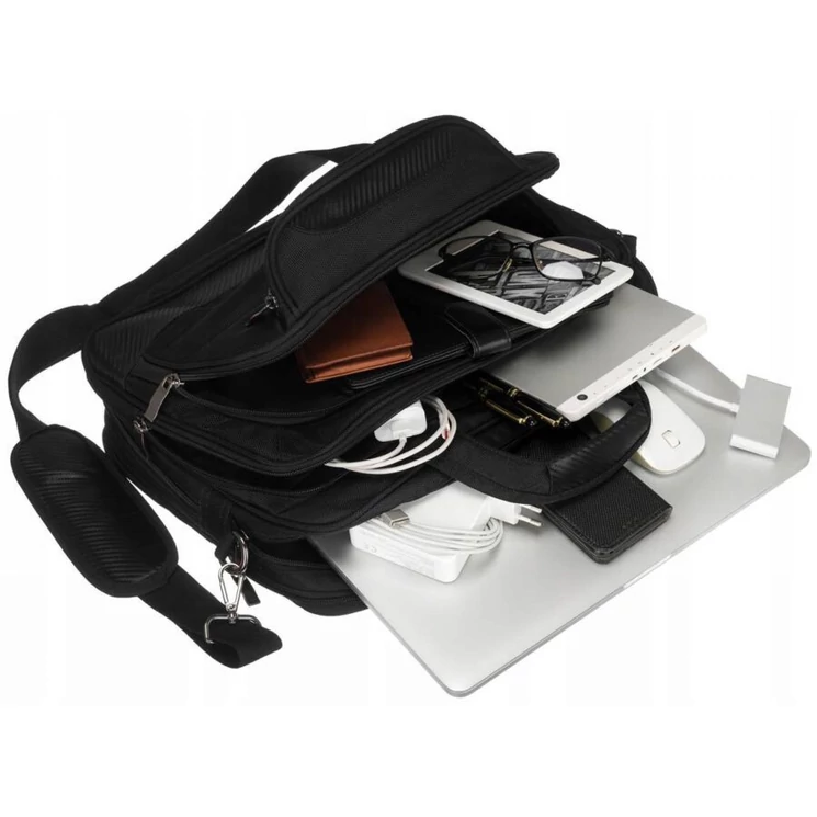 Bővíthető laptoptartó aktatáska