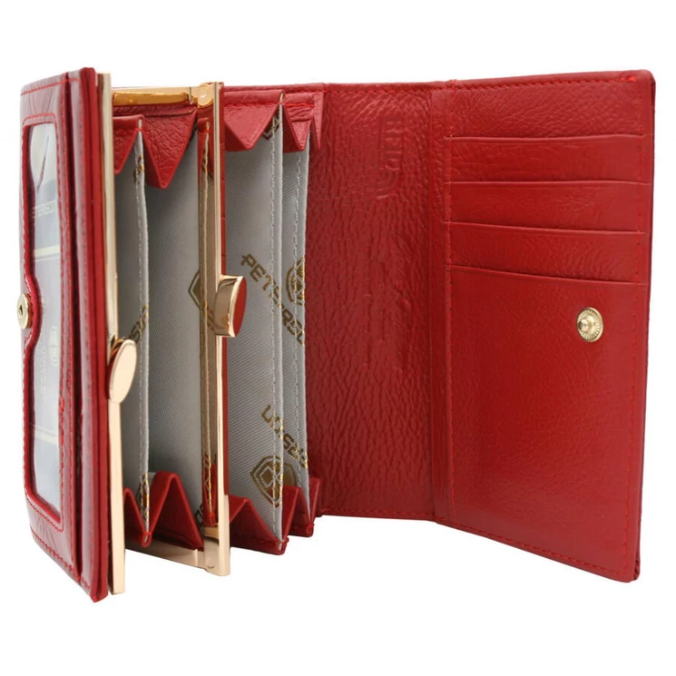 Peterson Valódi bőr Pénztárca