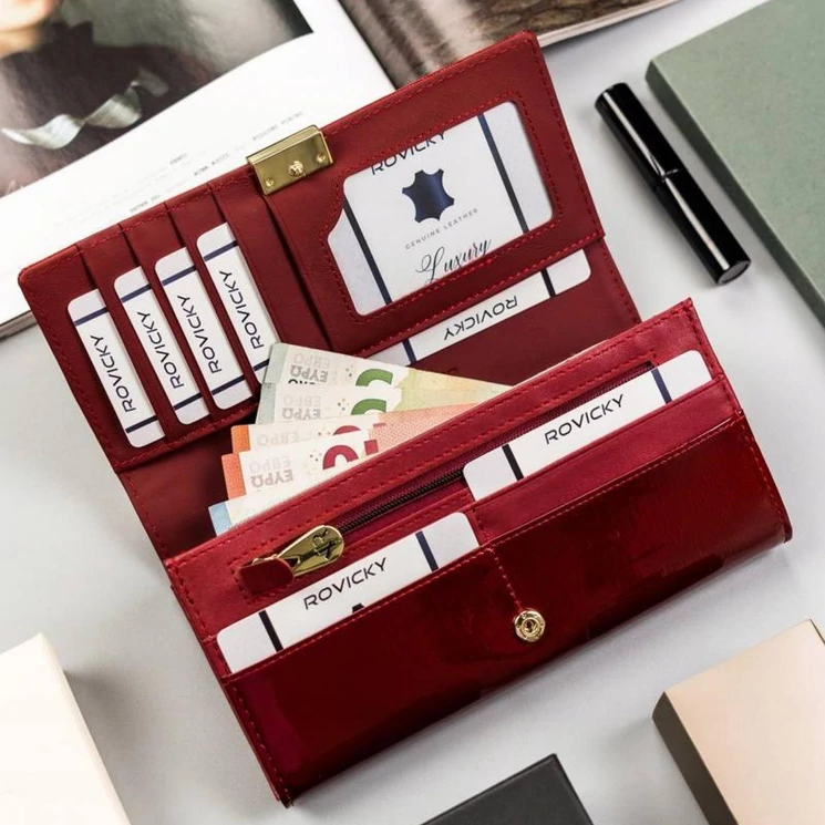 Rovicky Valódi bőr Pénztárca