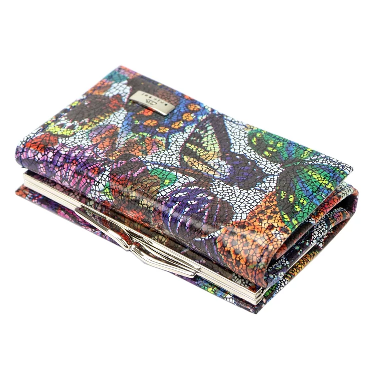 Pillangós Valódi bőr Pénztárca