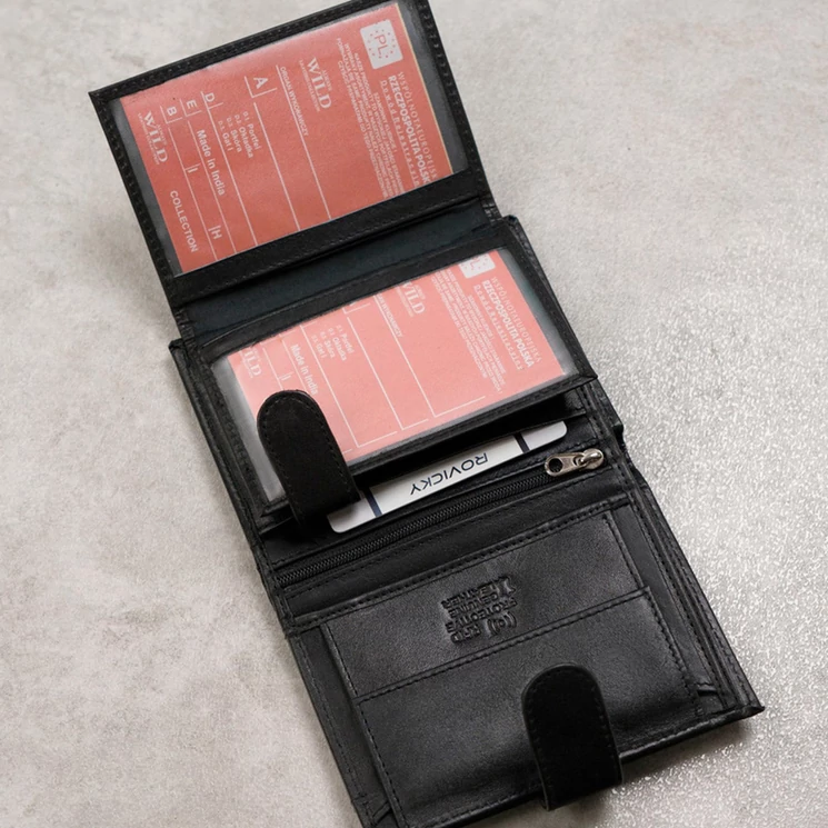 Wild Valódi bőr Pénztárca