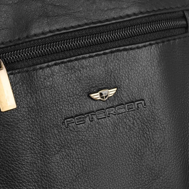 Peterson Valódi bőr Válltáska