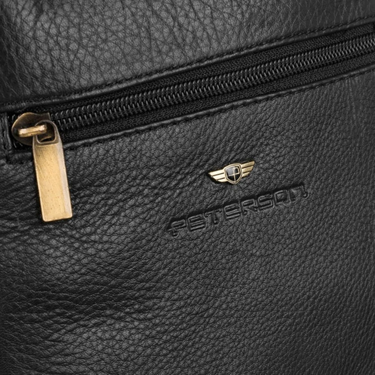 Peterson Valódi bőr Válltáska