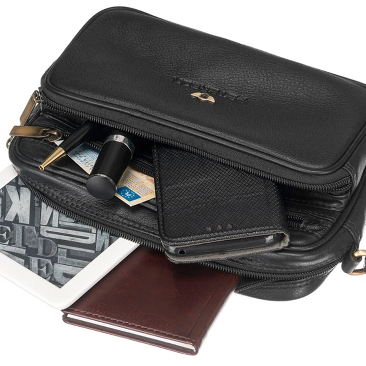 Peterson Valódi bőr autóstáska