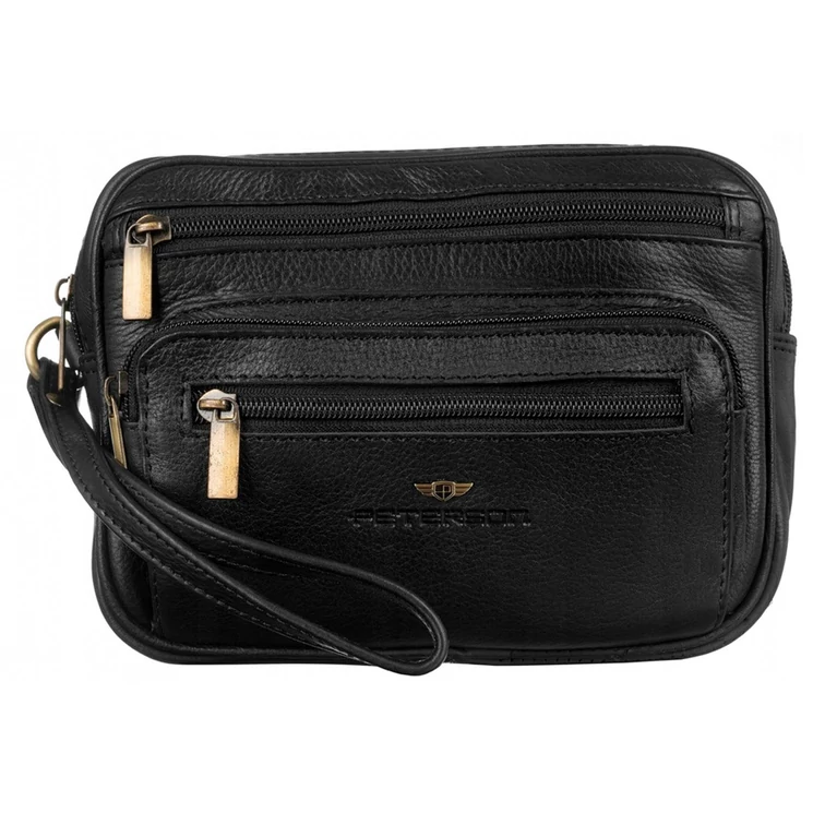 Sokrekeszes  Valódi bőr autóstáska