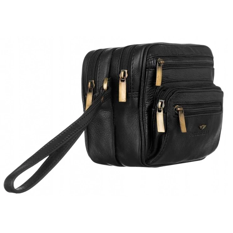 Sokrekeszes  Valódi bőr autóstáska