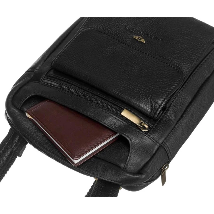 Peterson Valódi bőr Válltáska