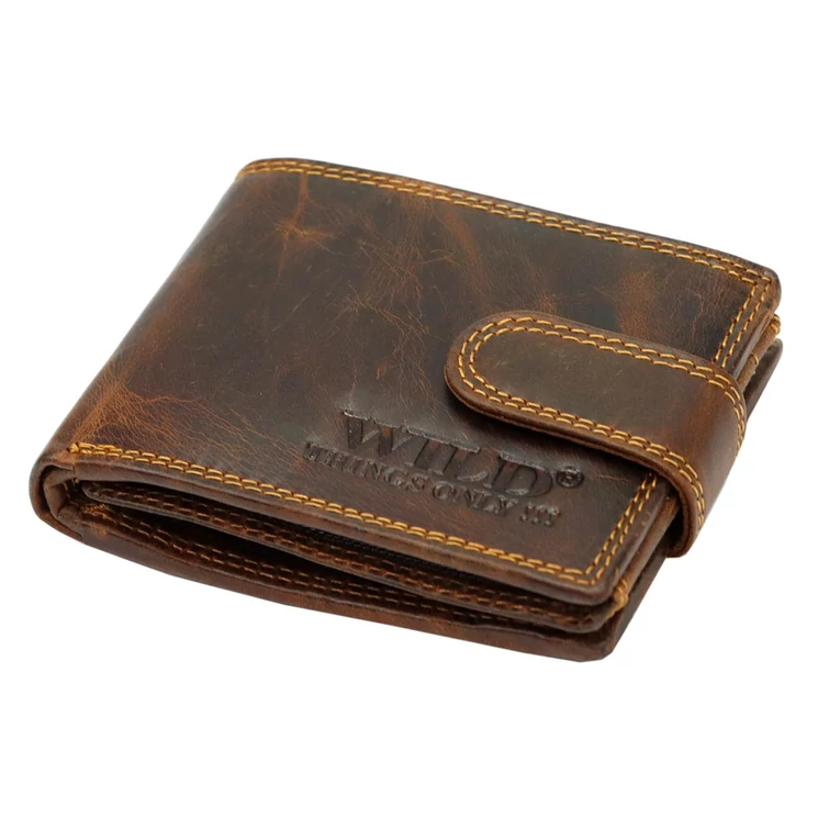 Wild Valódi bőr Pénztárca