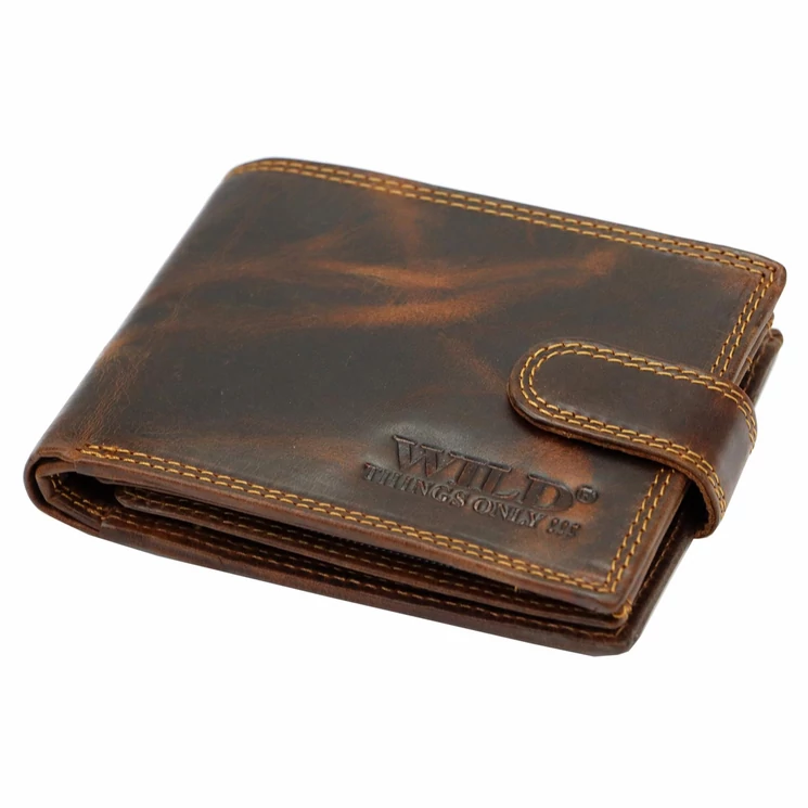 Wild Valódi bőr Pénztárca