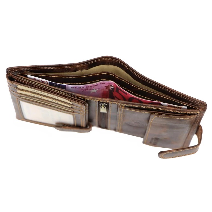 Wild Valódi bőr Pénztárca