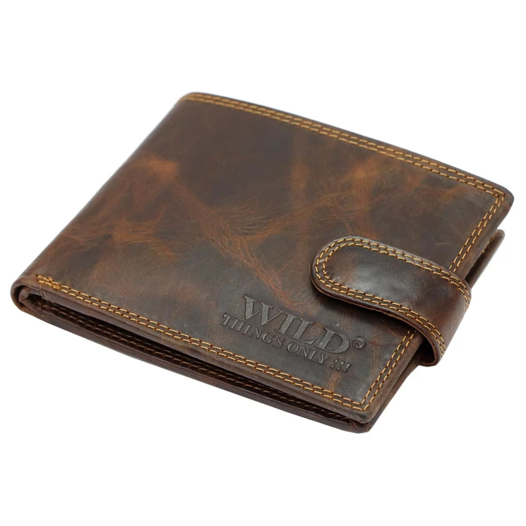 Wild Valódi bőr Pénztárca