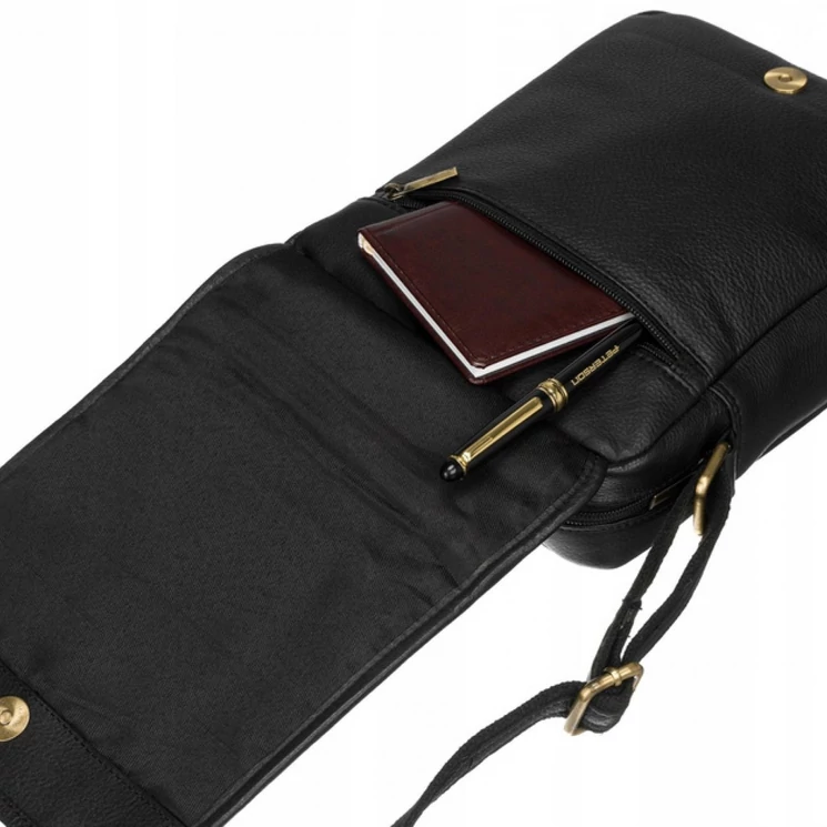 Peterson Valódi bőr Válltáska