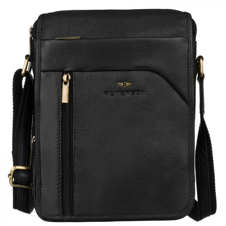 Peterson Valódi bőr Válltáska